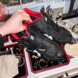 Peloton Black Cycling Shoes - size 39